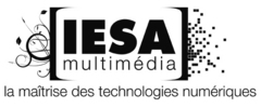 logo de IESA multimédia : L'école des métiers numériques